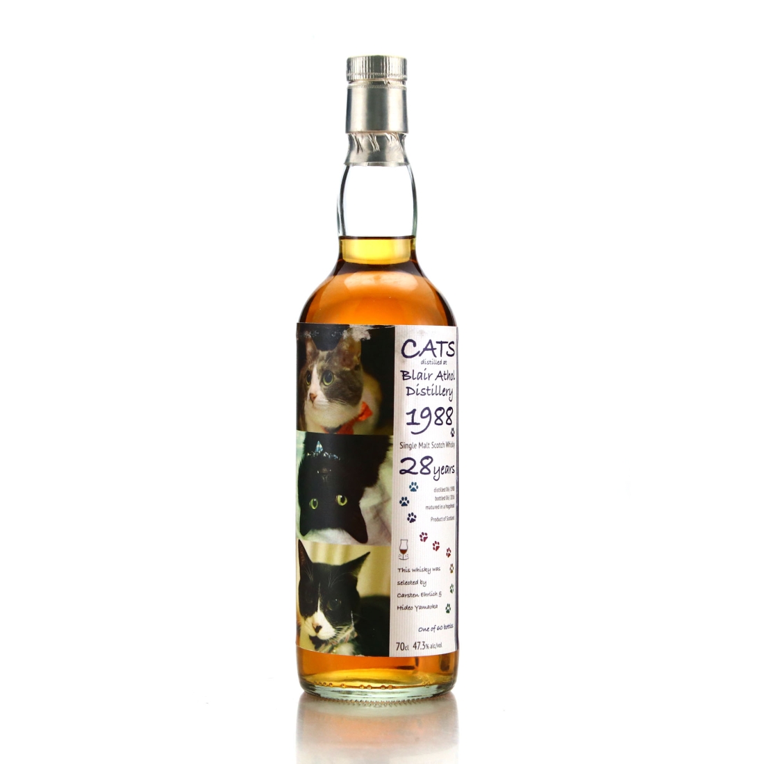 Blair Athol 1988 Cats / Whisky Talk & Amaoka Bar