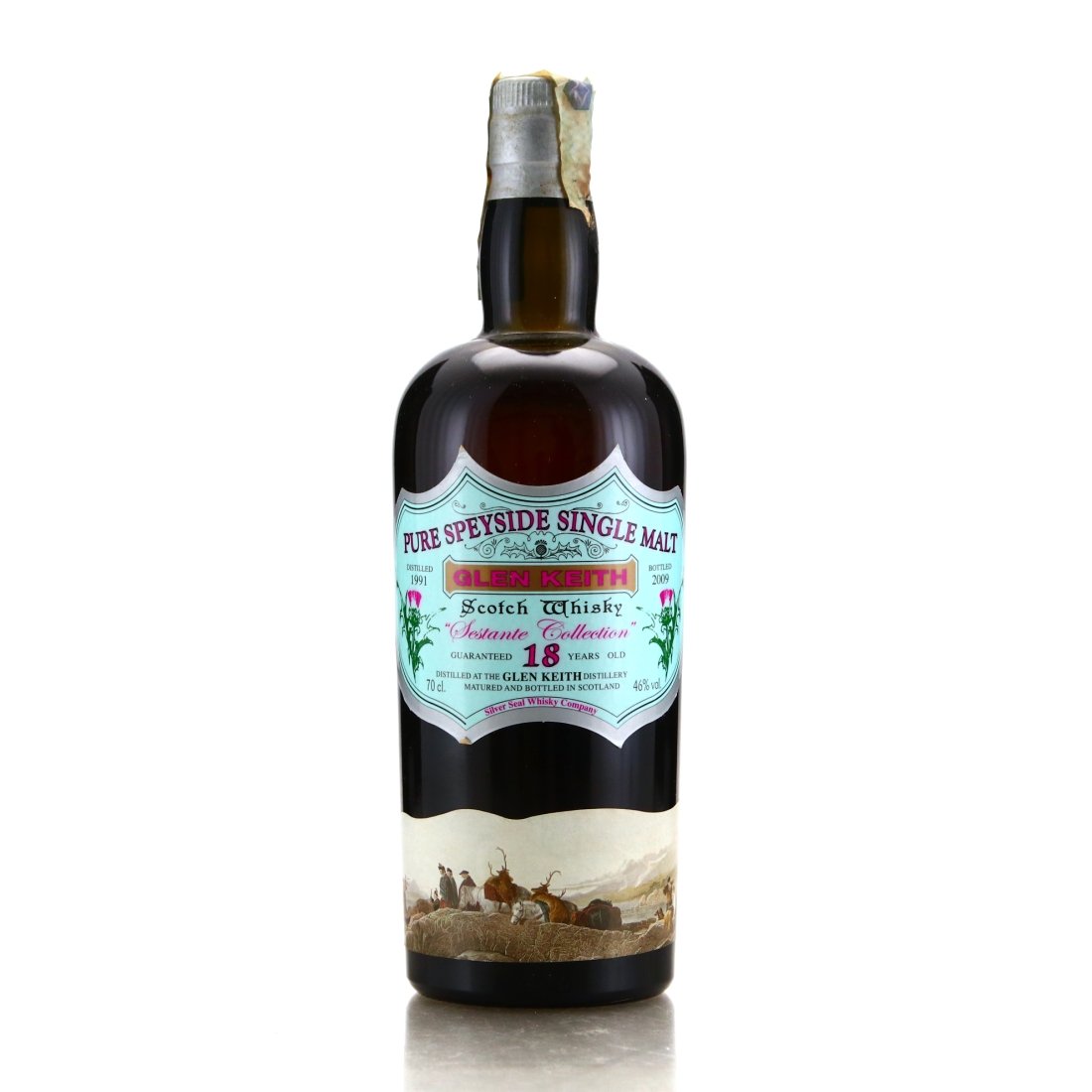 Glen Keith 1991 Silver Seal 18 Year / Sestante Collection