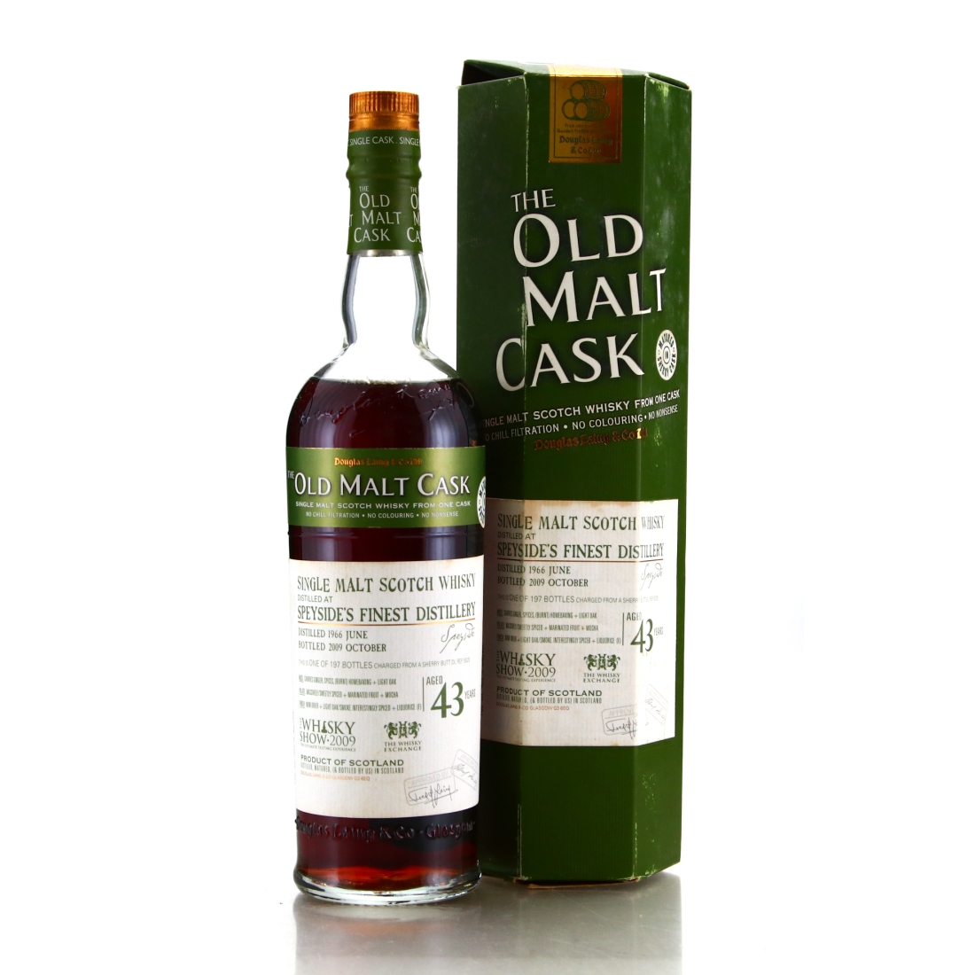 Glenfarclas 'Probably Speyside's Finest' 1966 Douglas Laing 43 Year Old / Whisky Show 2009