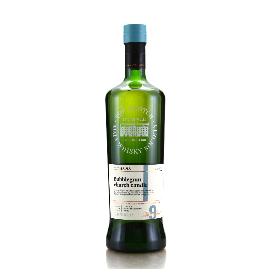 Balmenach 2008 SMWS 9 Year Old 48.98