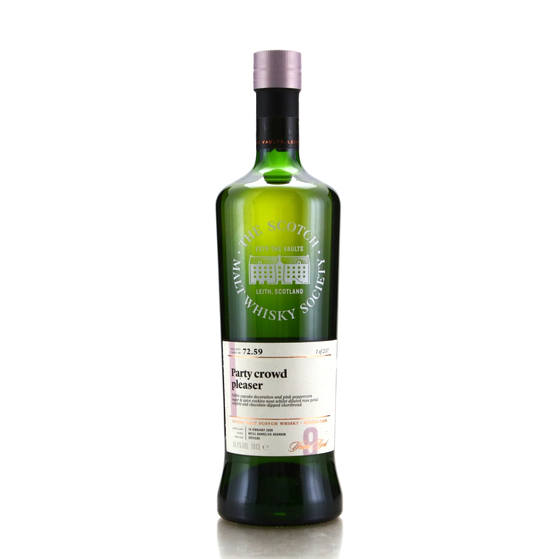 Miltonduff 2008 SMWS 9 Year Old 72.59