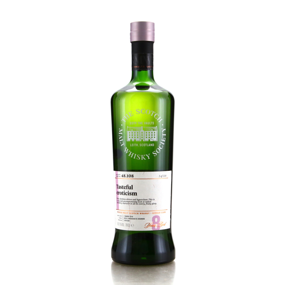 Balmenach 2010 SMWS 8 Year Old 48.108
