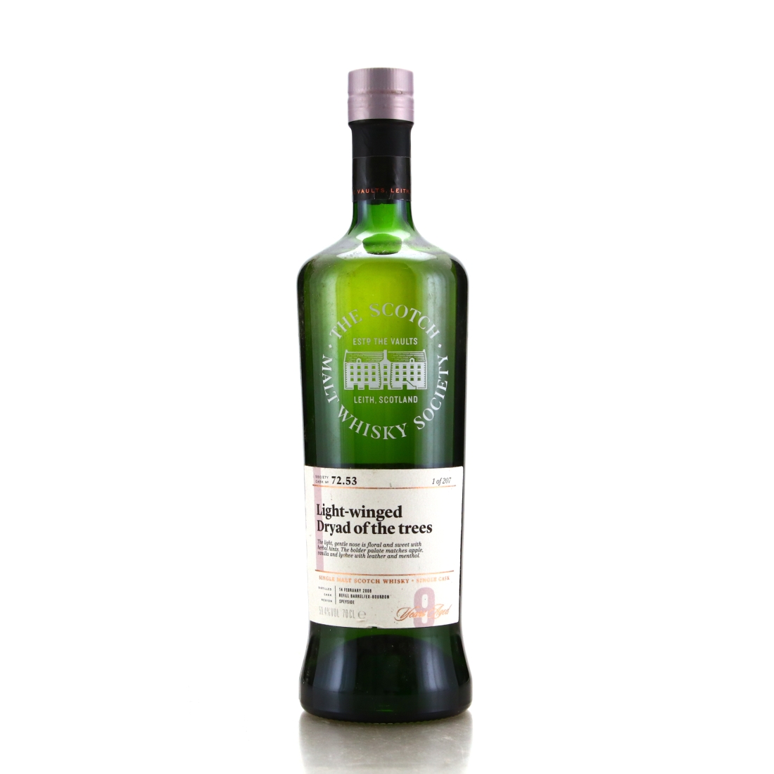 Miltonduff 2008 SMWS 9 Year Old 72.53