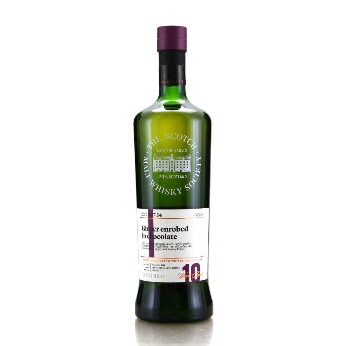 Glenallachie 2008 SMWS 10 Year Old 107.14