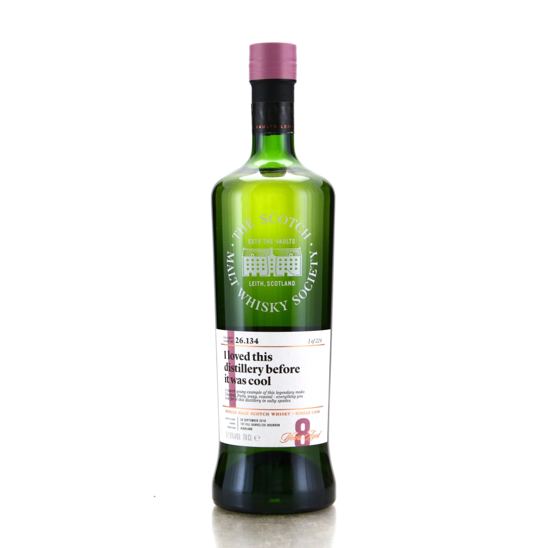 Clynelish 2010 SMWS 8 Year Old 26.134