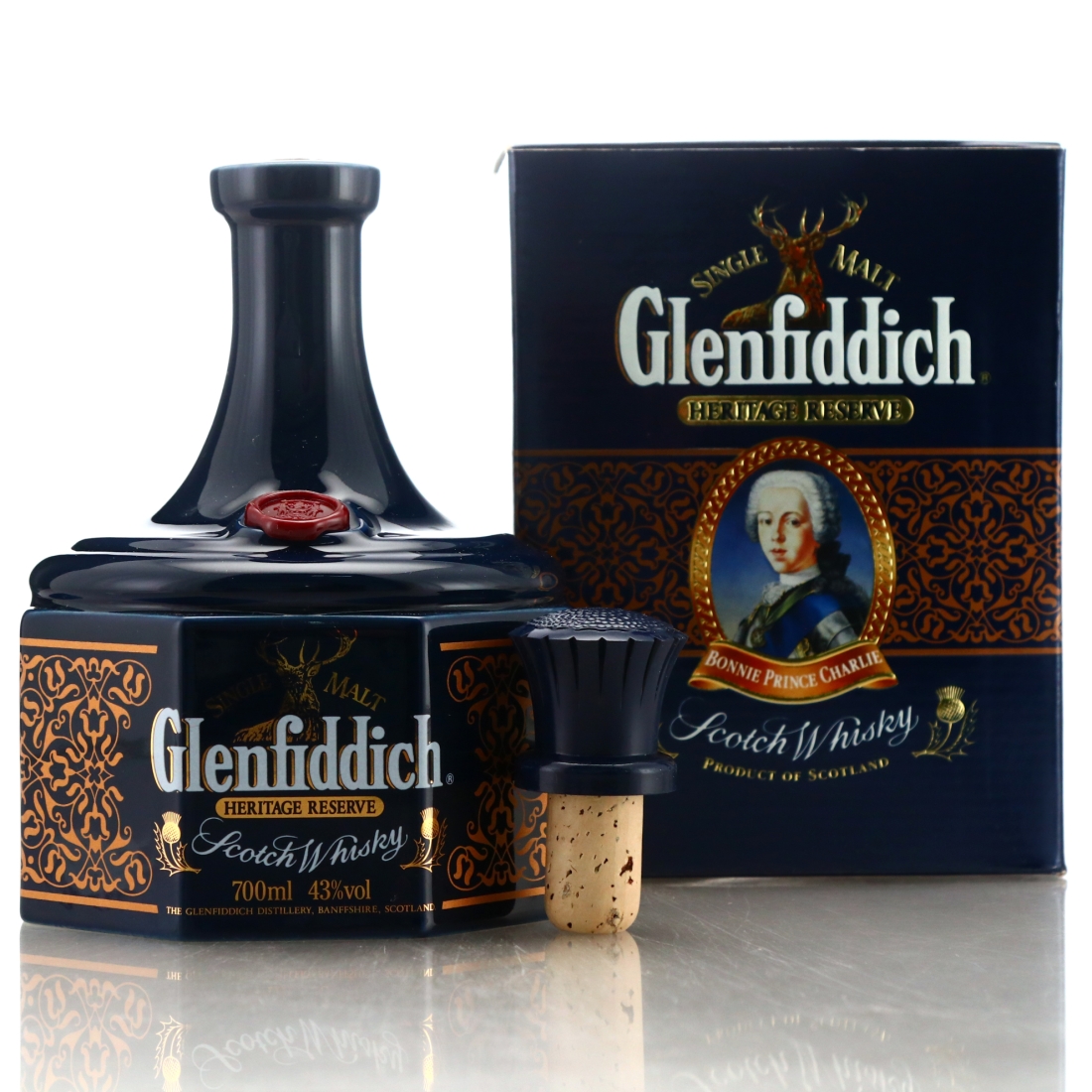Glenfiddich Heritage Reserve Decanter / Bonnie Prince Charlie