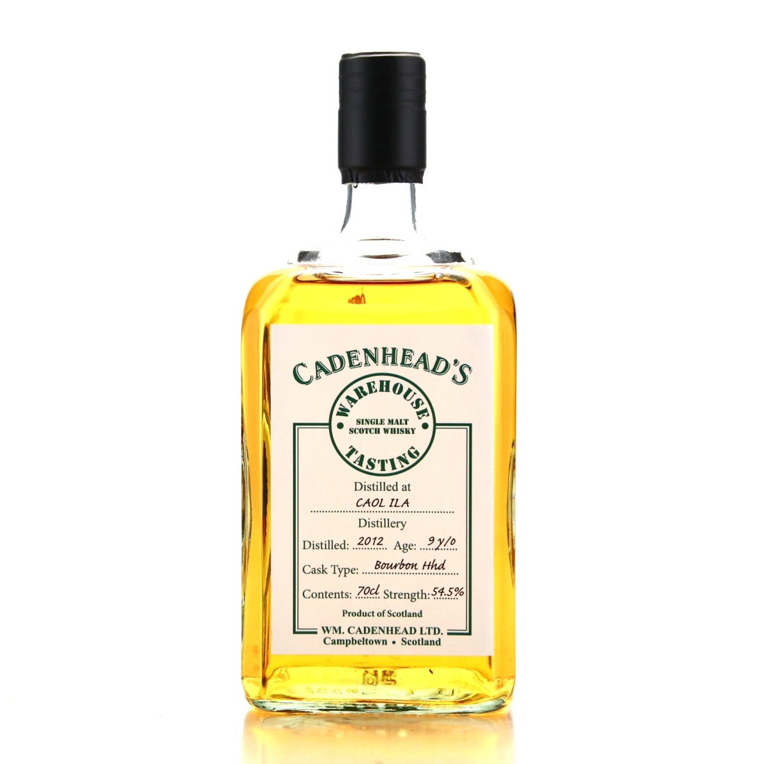 Caol Ila 2012 Cadenhead's 9 Year Old Warehouse Tasting