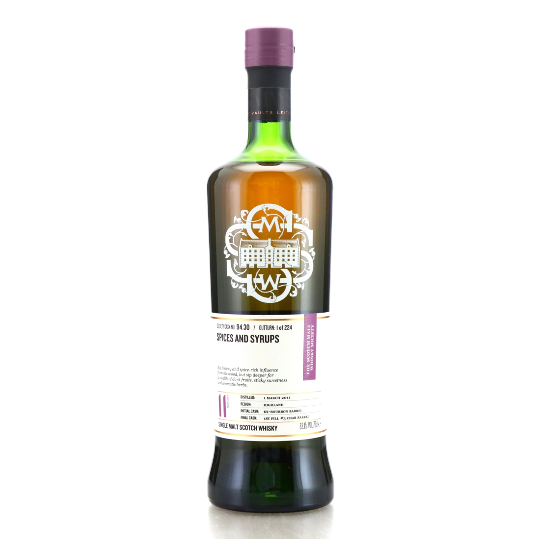 Fettercairn 2011 SMWS 11 Year Old 94.30