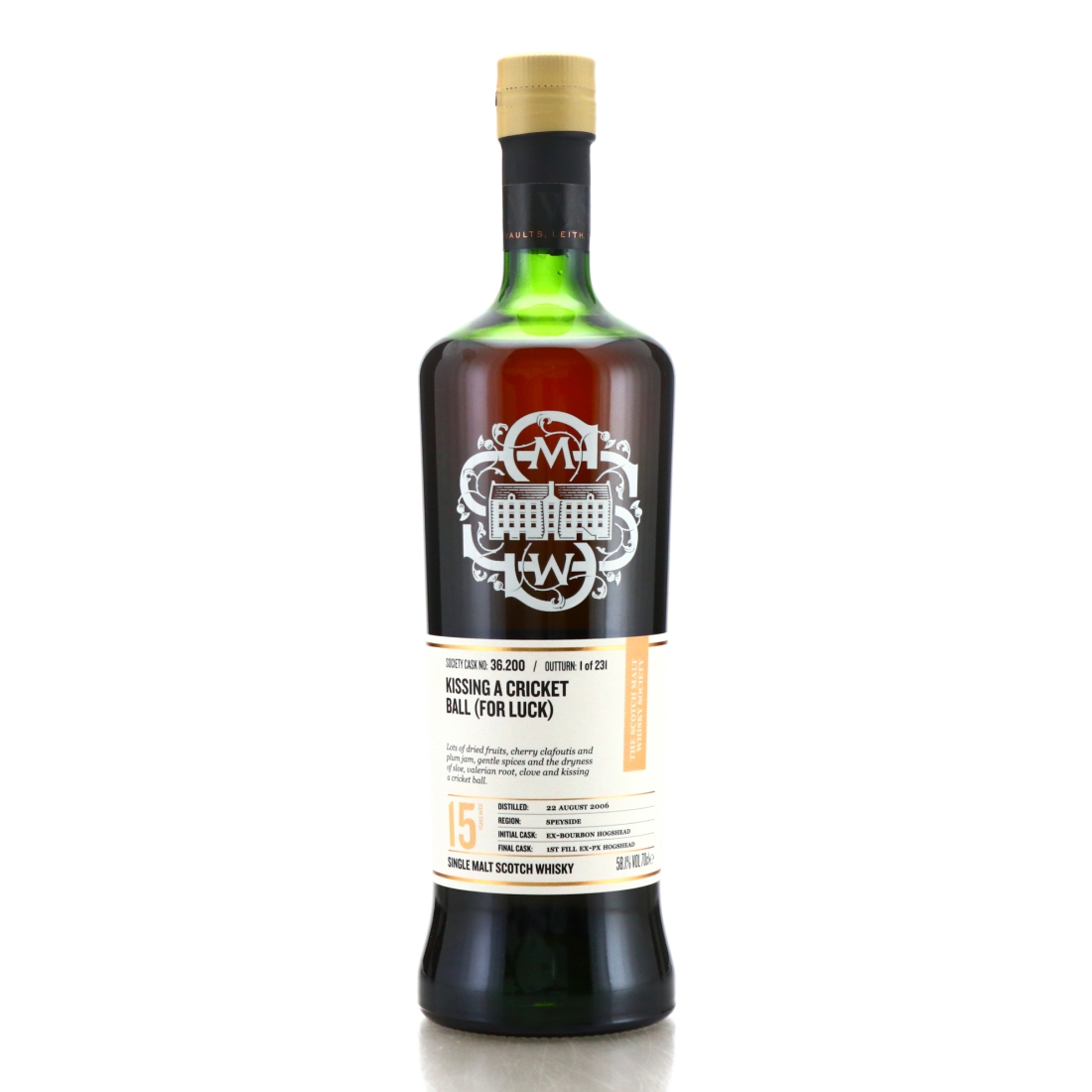 Benrinnes 2006 SMWS 15 Year Old 36.200
