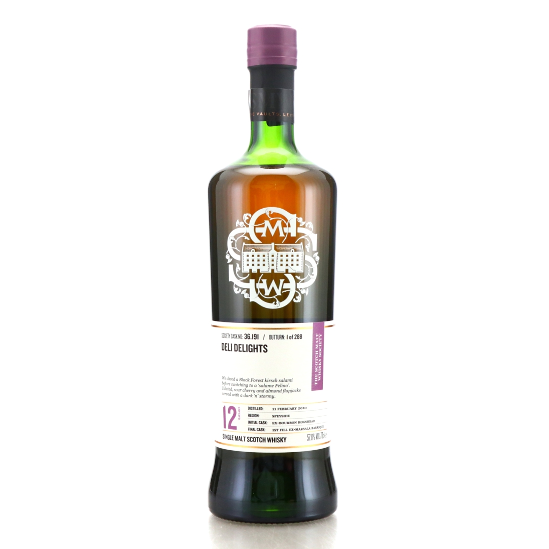 Benrinnes 2010 SMWS 12 Year Old 36.191