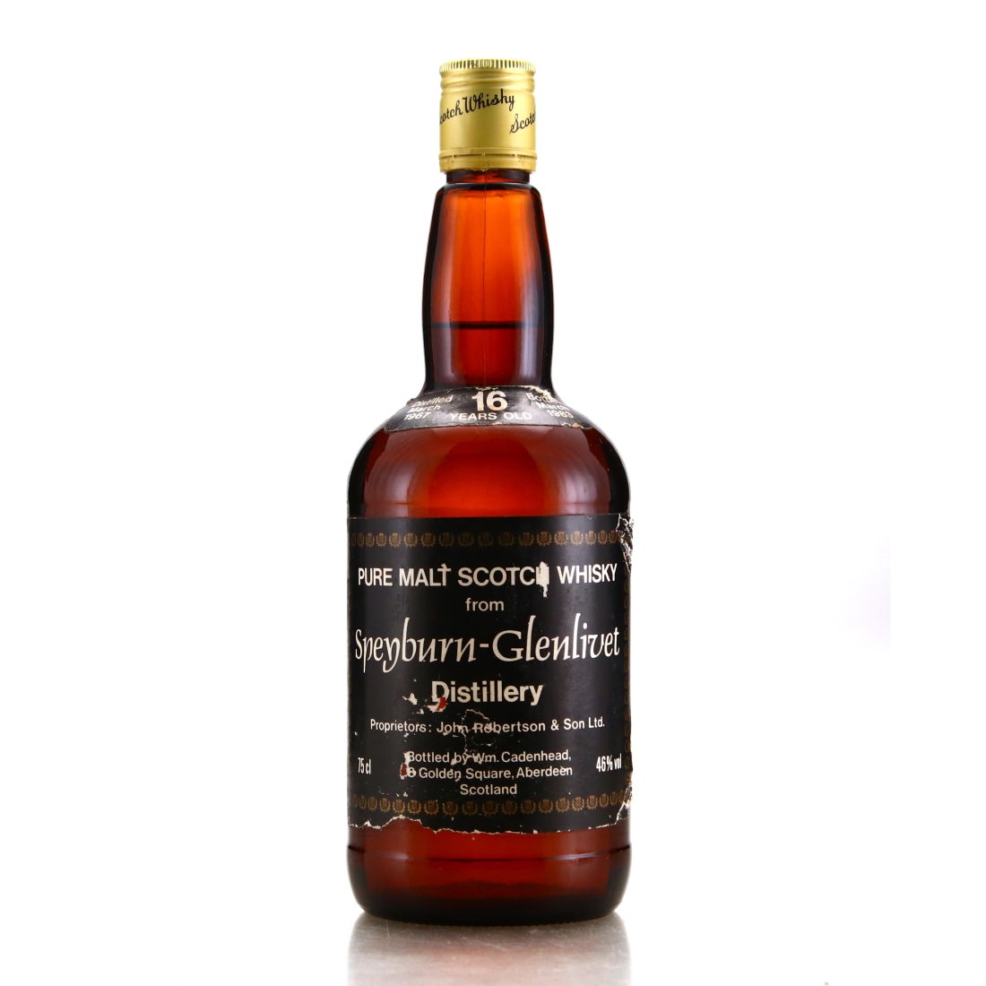 Speyburn 1967 Cadenhead's 16 Year Old