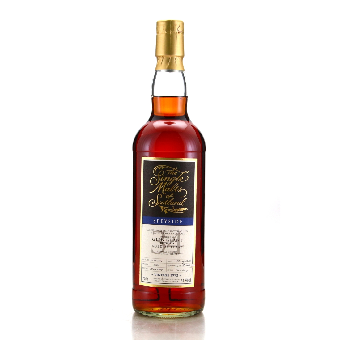 Glen Grant 1972 Single Malts of Scotland 34 Year Old