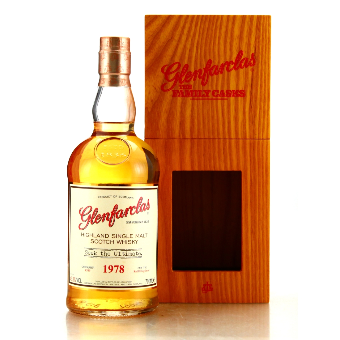 Glenfarclas 1978 Seek The Ultimate Cask #589