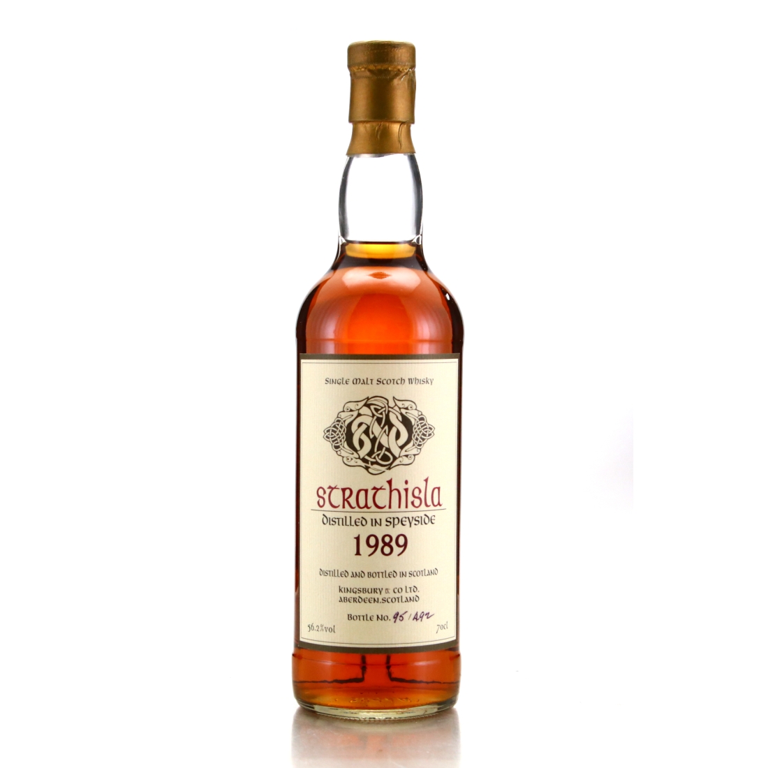 Strathisla 1989 Kingsbury 15 Year Old