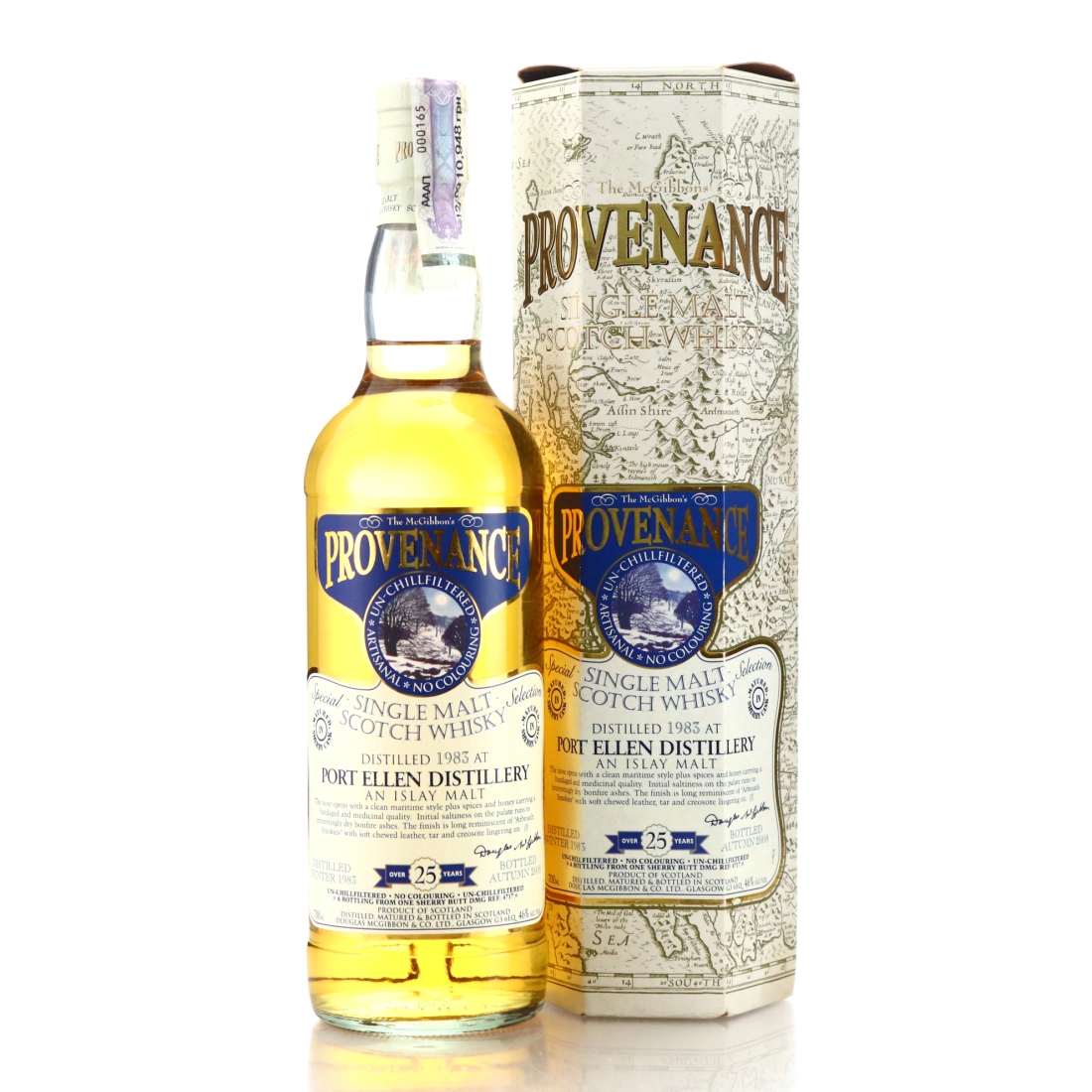 Port Ellen 1983 Douglas McGibbon 25 Year Old
