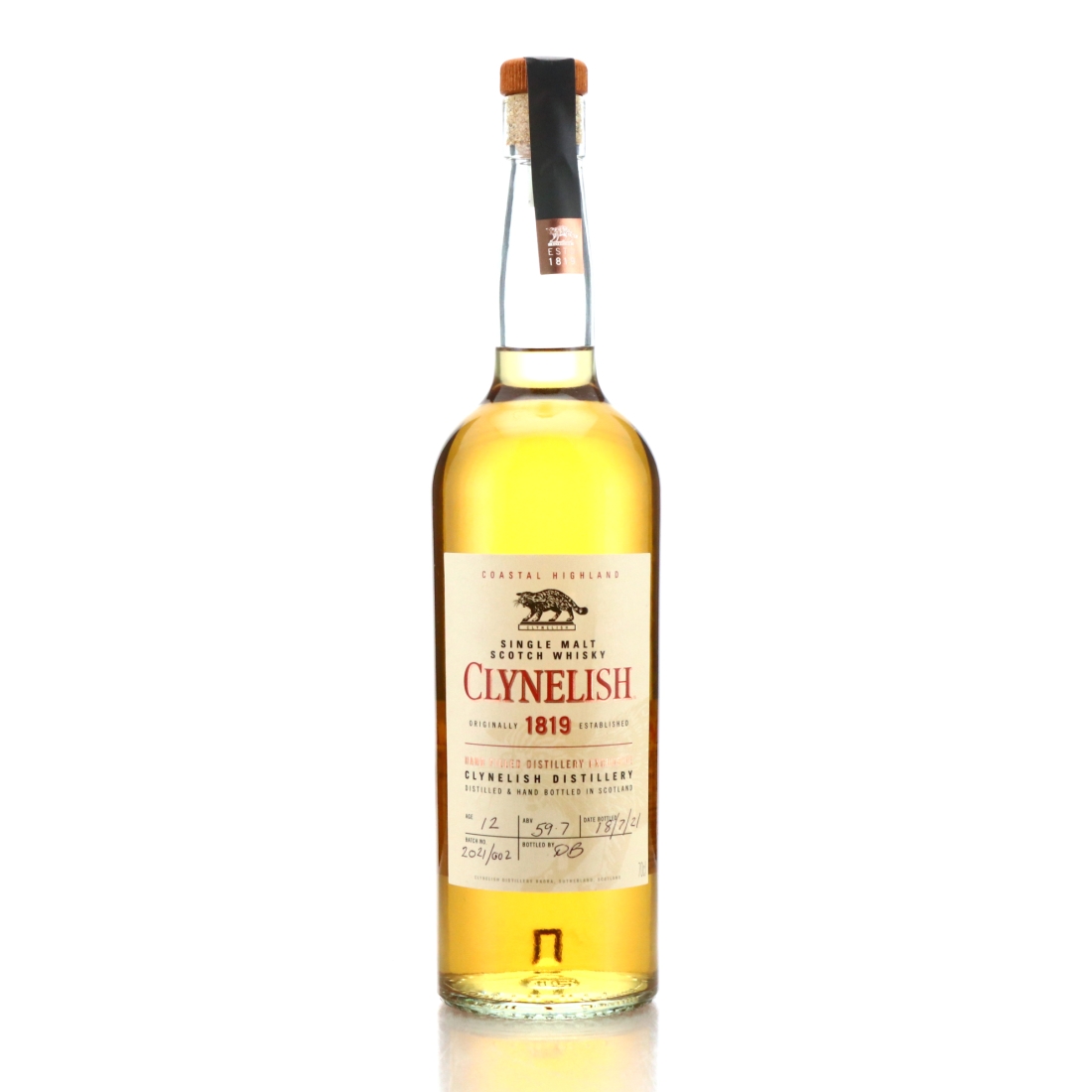 Clynelish 12 Year Old Hand Filled Batch #2021/002