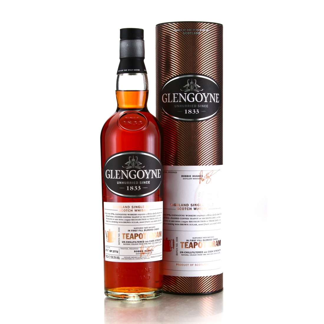 Glengoyne Teapot Dram Batch #6 / Signed