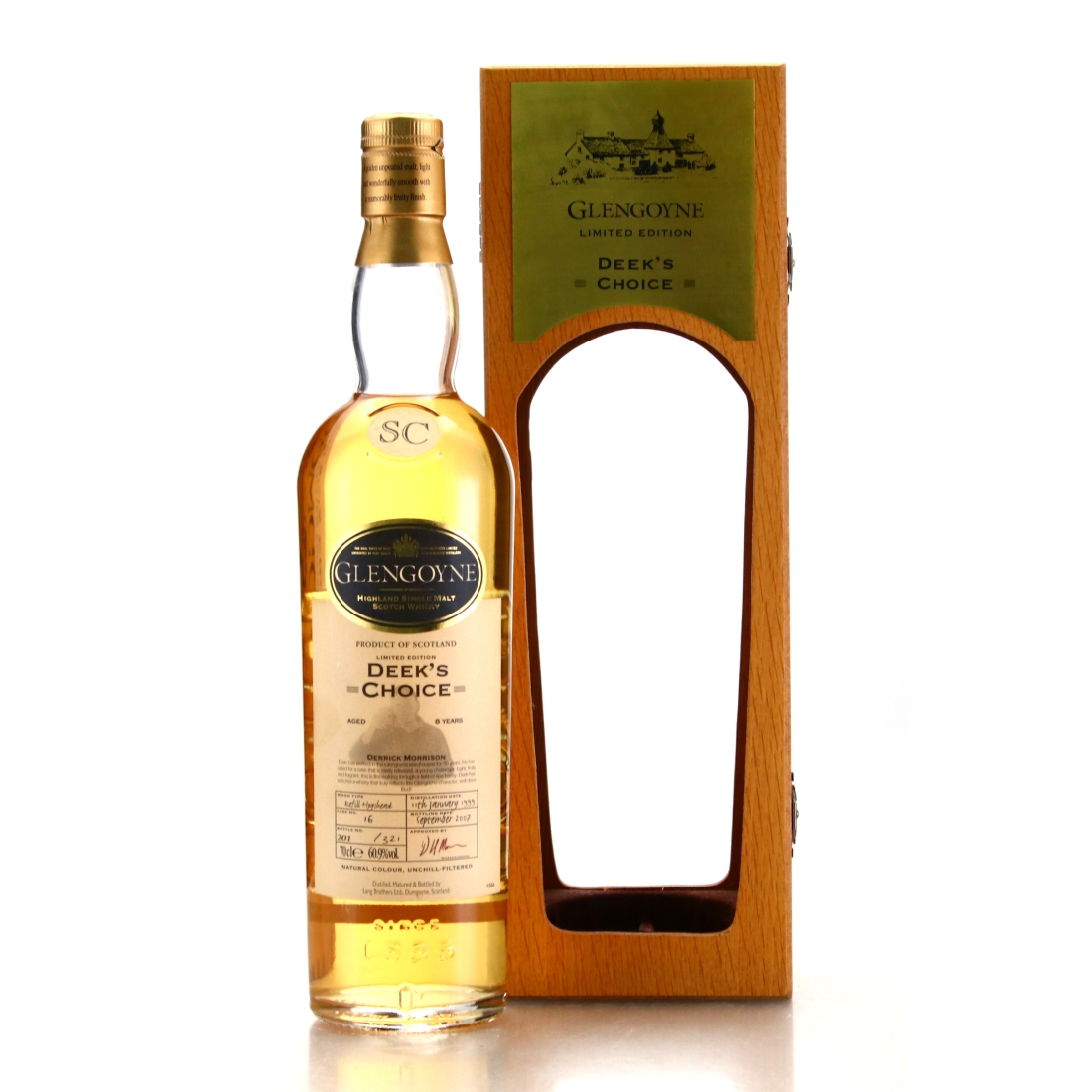 Glengoyne 1999 Deek's Choice 8 Year Old
