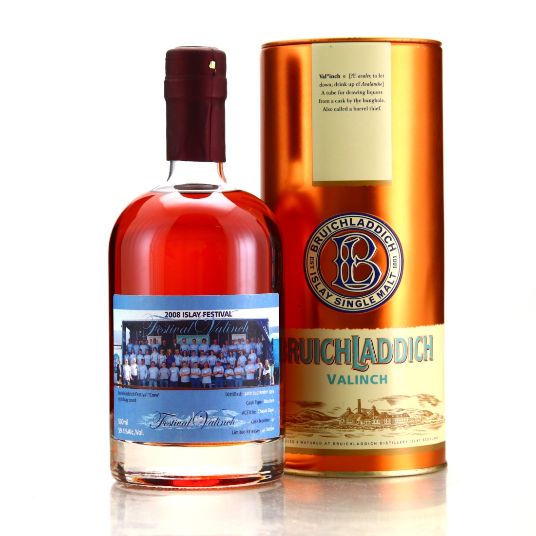 Bruichladdich 1994 Valinch 'Festival Valinch' / Feis Ile 2008