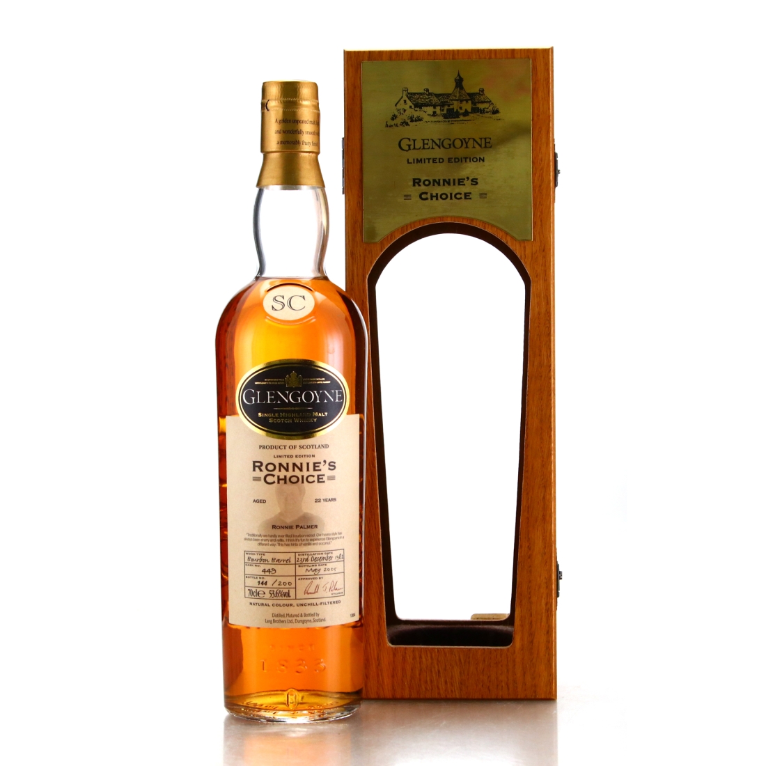 Glengoyne 1982 Ronnie's Choice 22 Year Old
