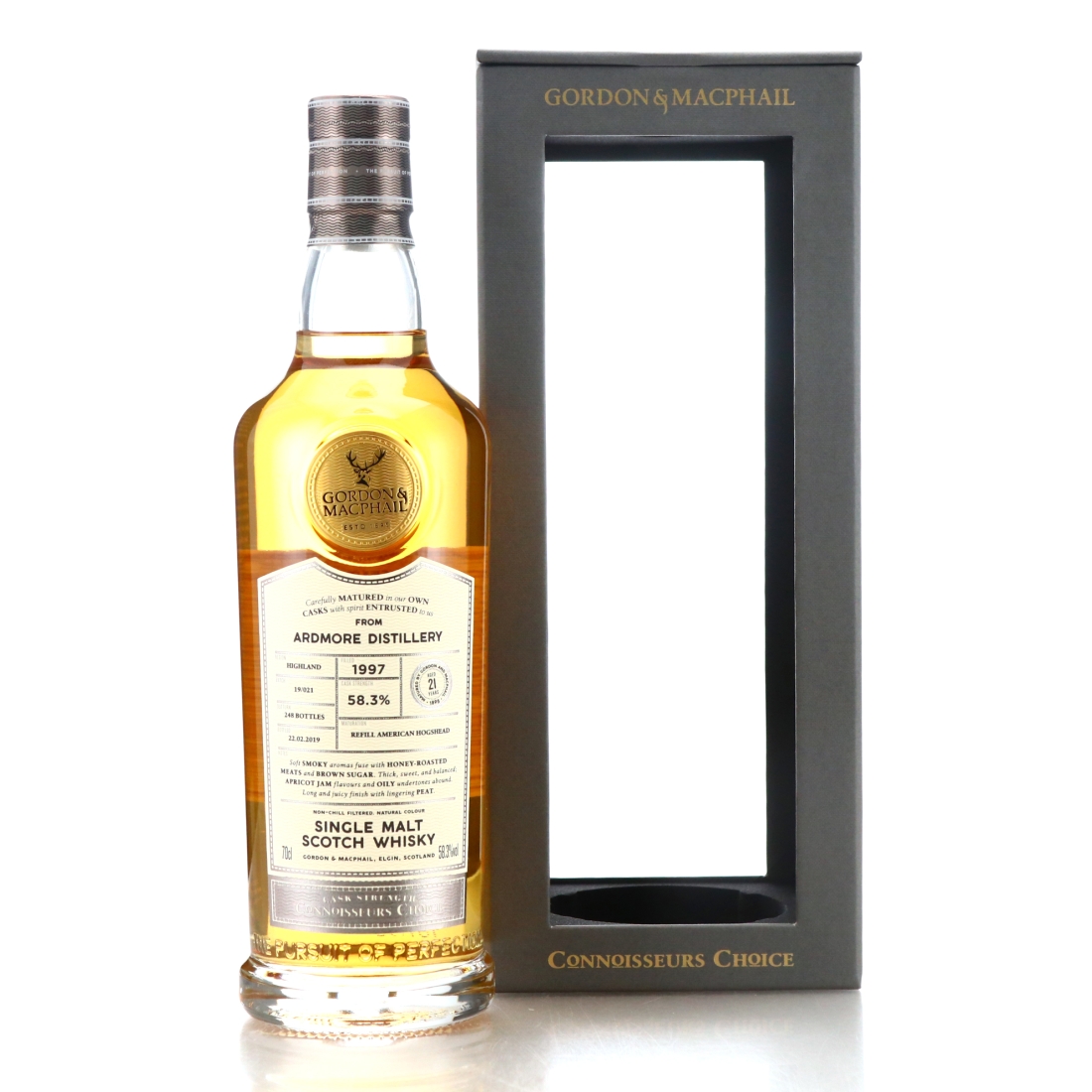 Ardmore 1997 Gordon and MacPhail 21 Year Old Batch #19/021