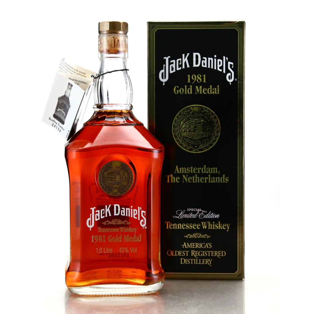 Jack Daniel's '1981' Gold Medal Series 1 Litre 2006