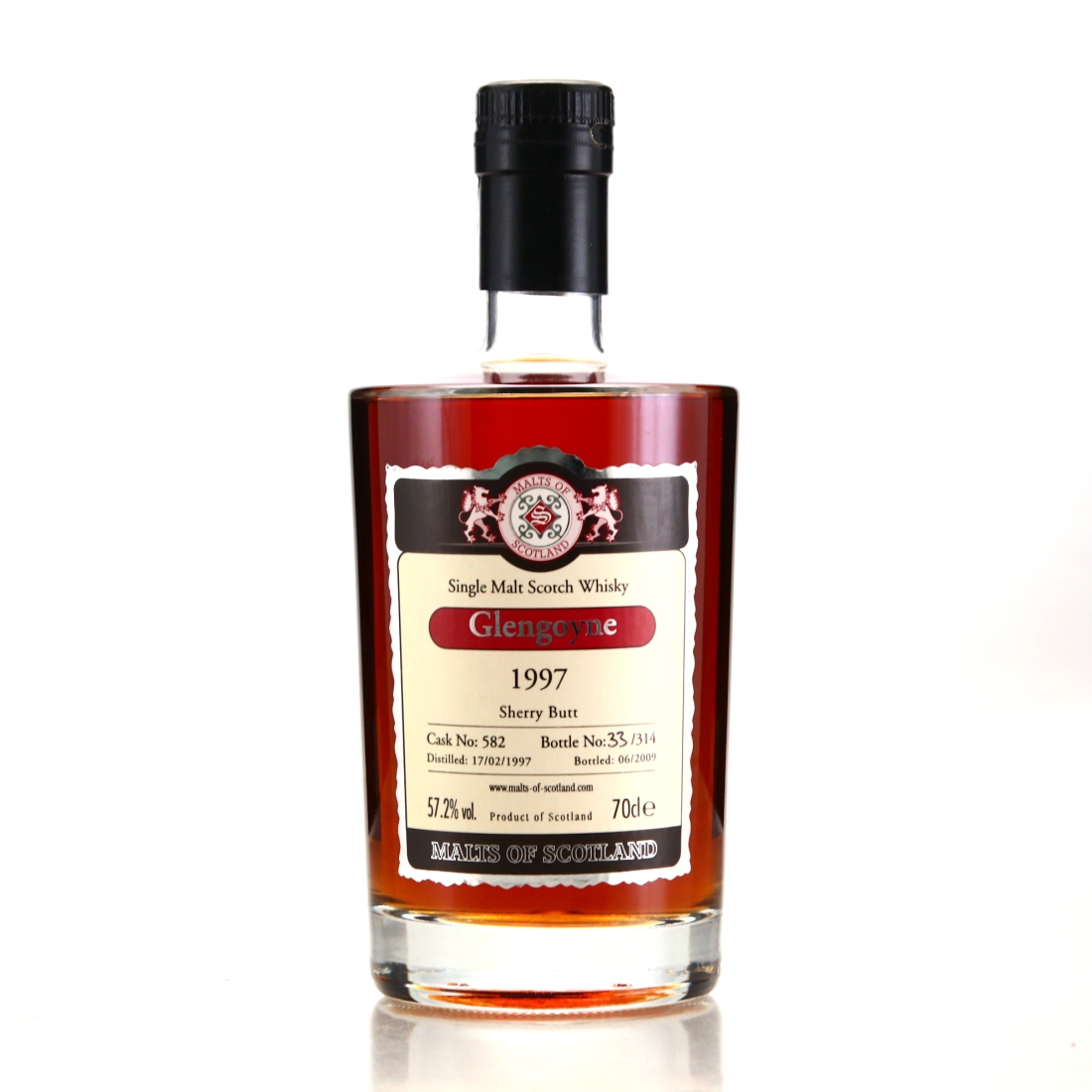 Glengoyne 1997 Malts of Scotland Sherry Butt