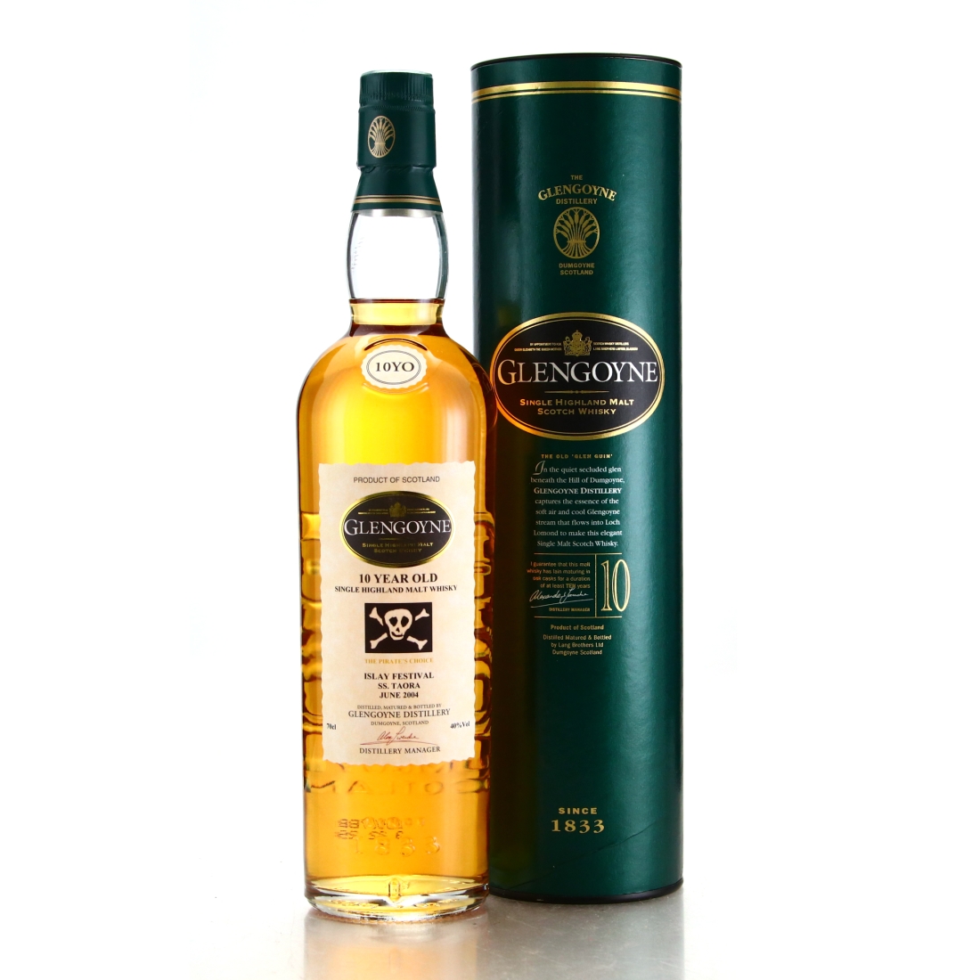 Glengoyne 10 Year Old / Pirate's Choice Islay Festival 2004