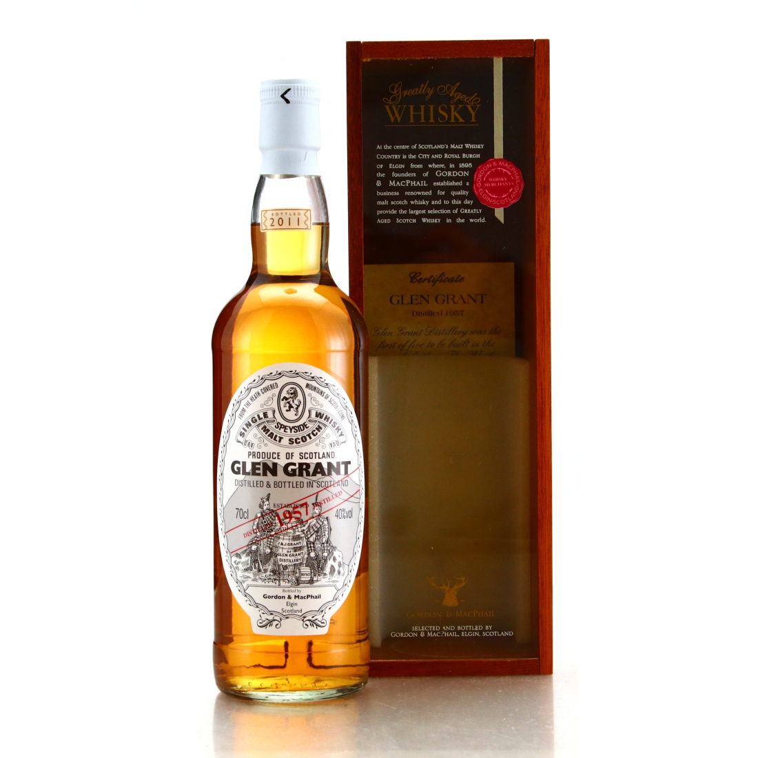 Glen Grant 1957 Gordon and MacPhail