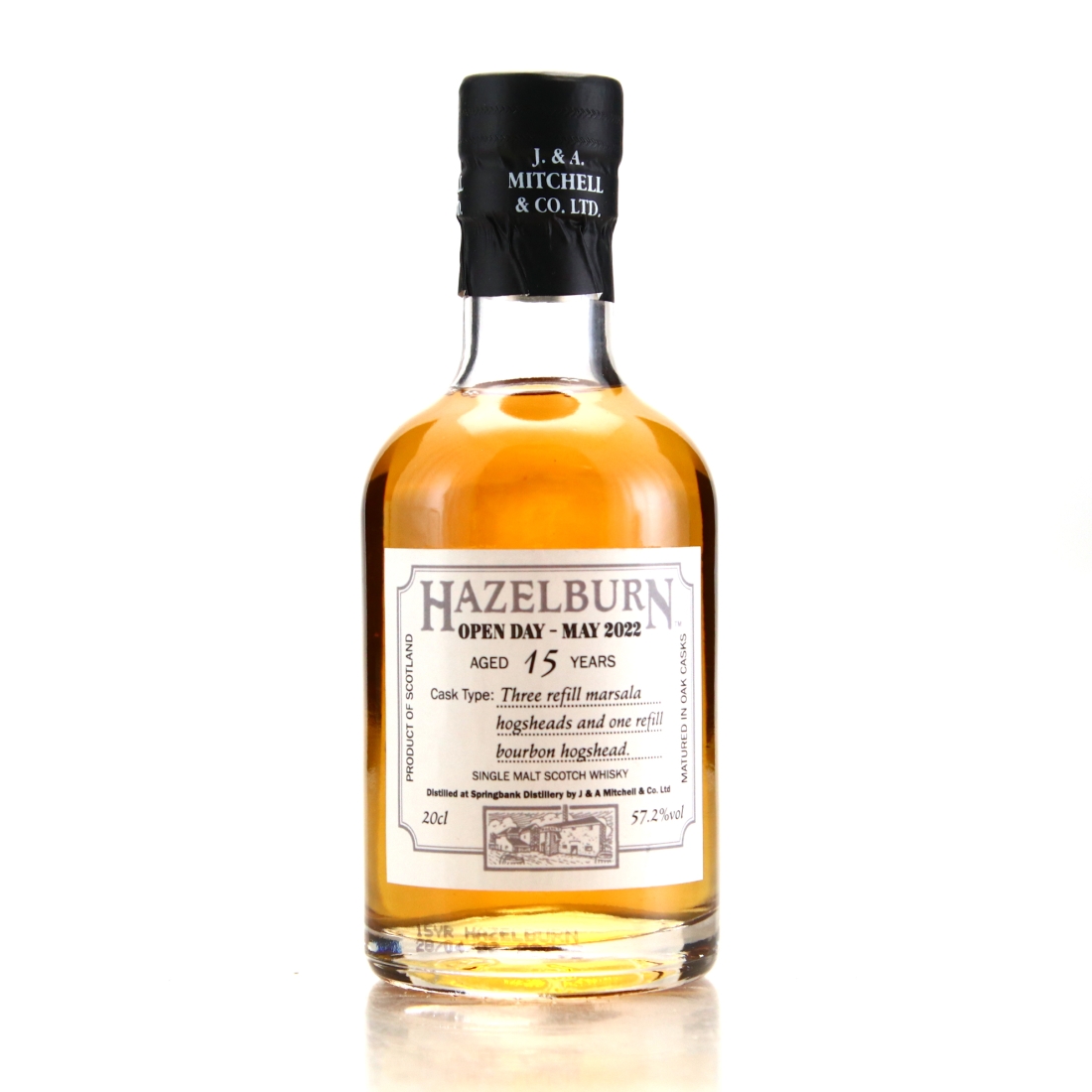 Hazelburn 15 Year Old Marsala & Bourbon Casks 20cl / Campbeltown Malts Festival 2022