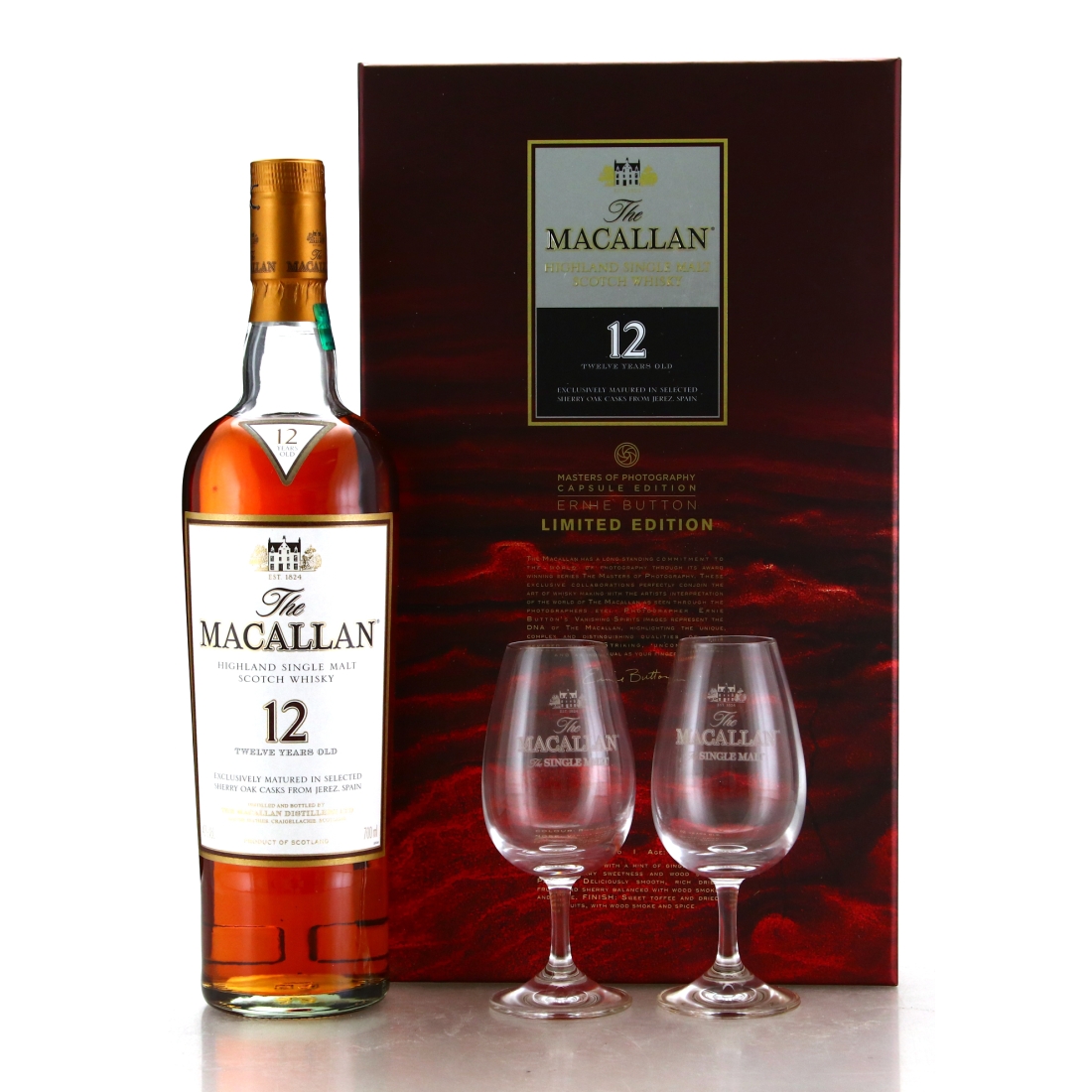 Macallan 12 Year Old Master of Photography Ernie Button