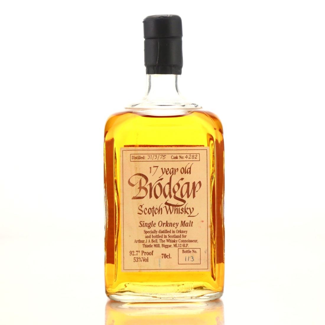 Highland Park 'Brodgar' 1975 Whisky Connoisseur 17 Year Old