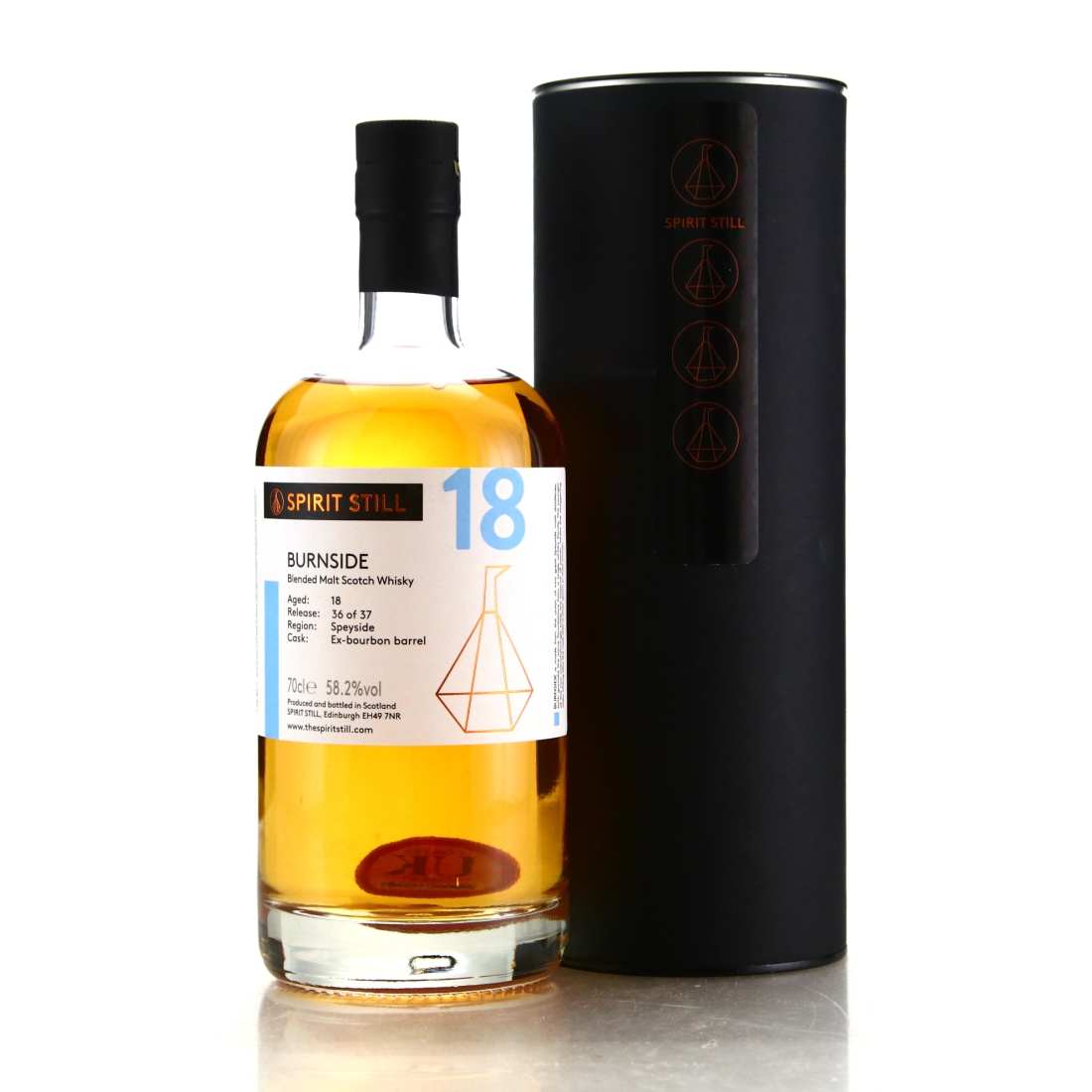 Burnside 18 Year Old Spirit Still