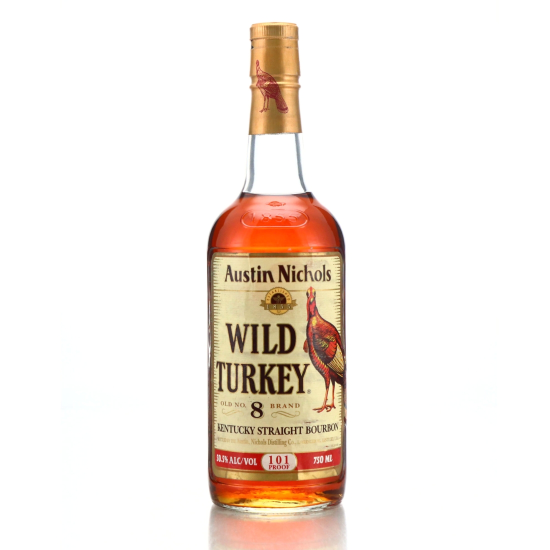 Wild Turkey Old No.8 Brand 101 Proof 1996