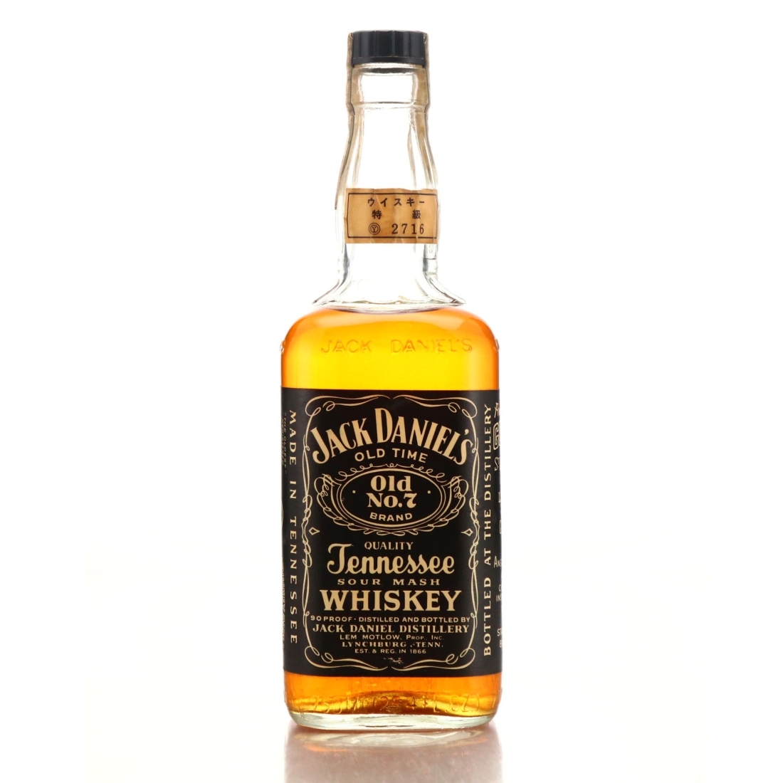 Jack Daniel's Old No.7 90 Proof 1978