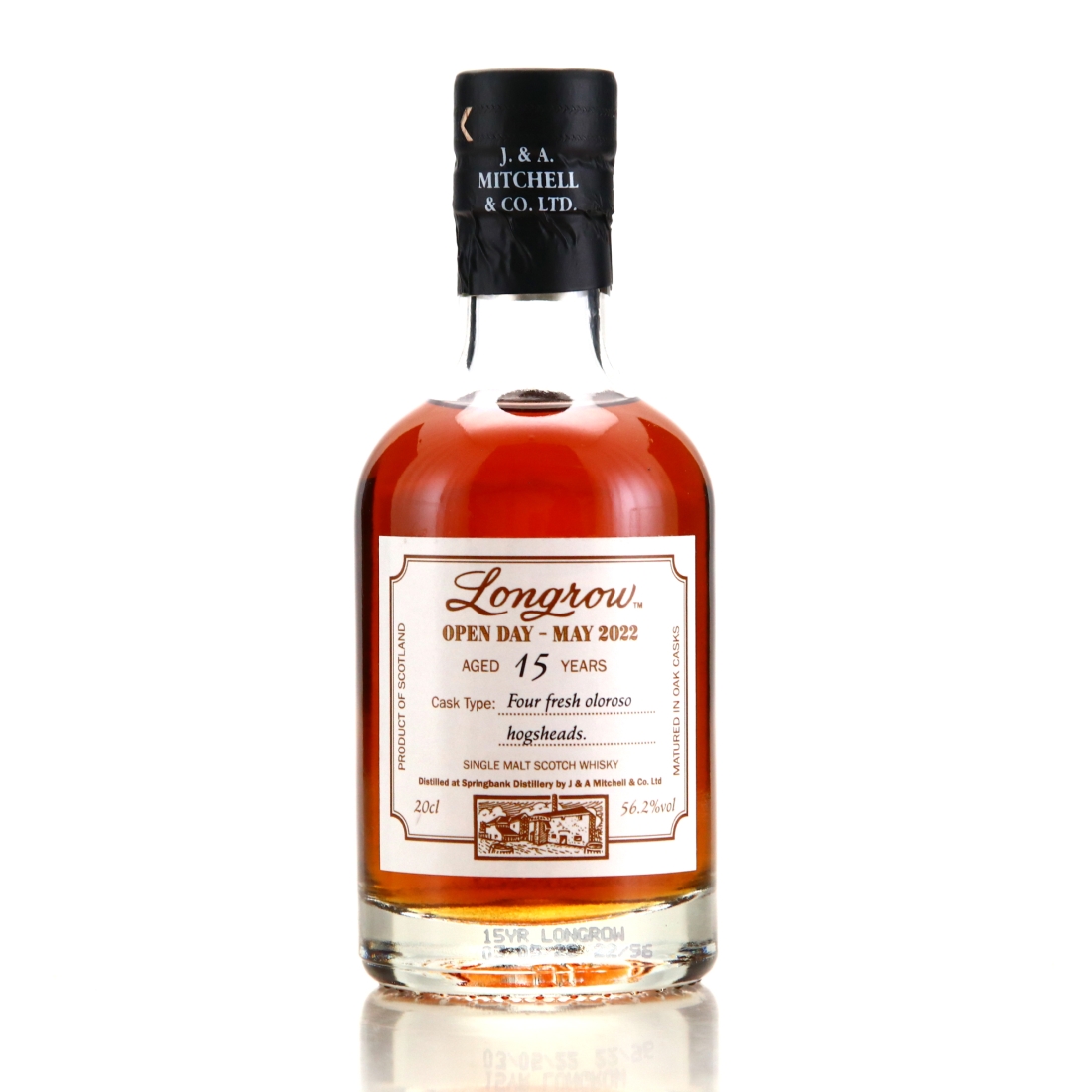 Longrow 15 Year Old Fresh Oloroso Casks 20cl / Campbeltown Malts Festival 2022