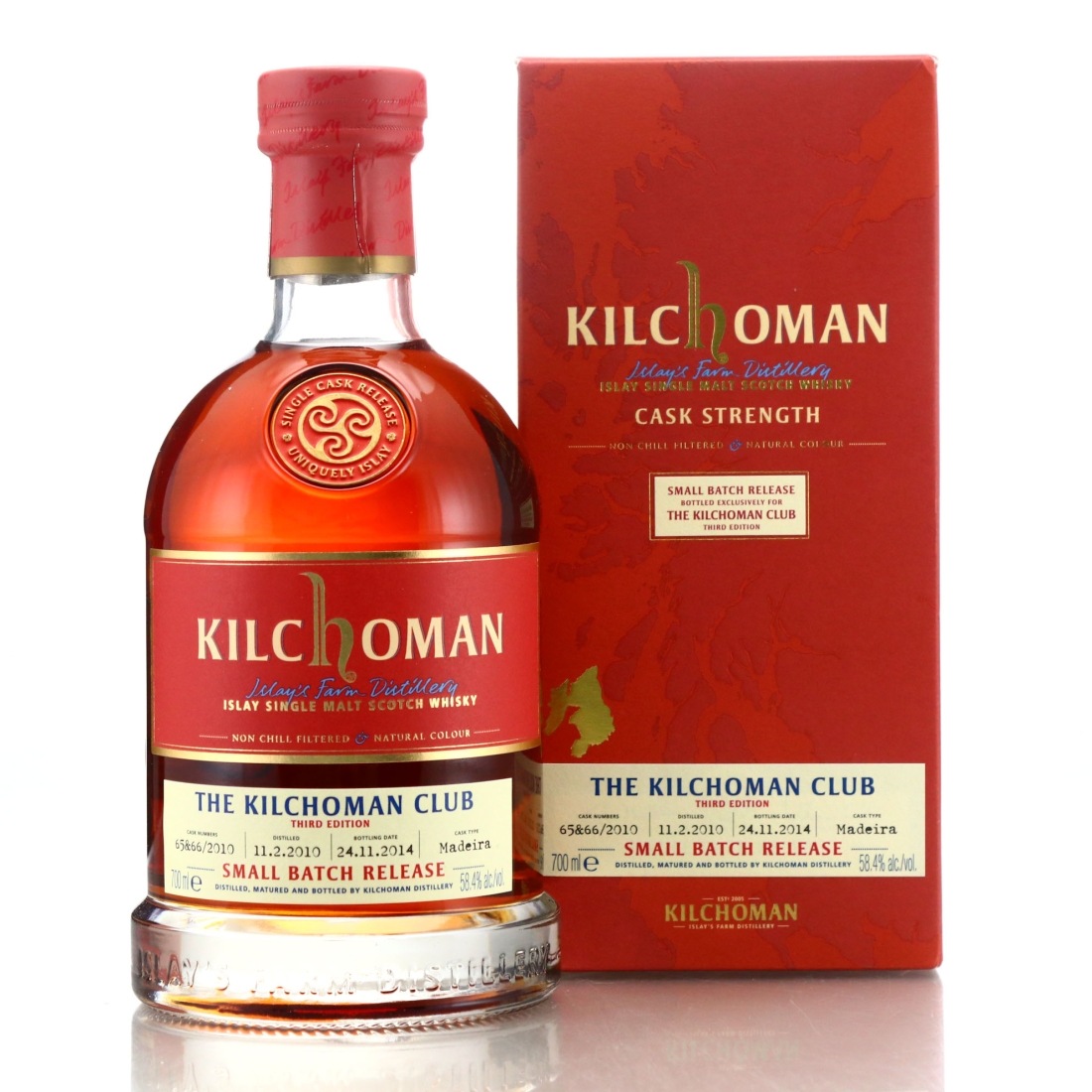 Kilchoman 2010 Small Batch / Kilchoman Club 3rd Edition