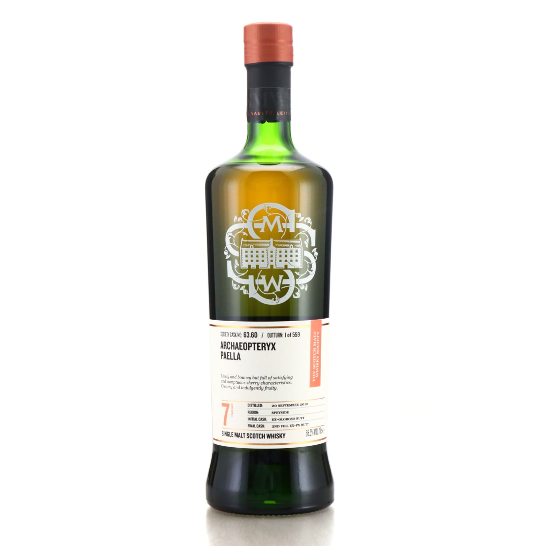 Glentauchers 2012 SMWS 7 Year Old 63.60