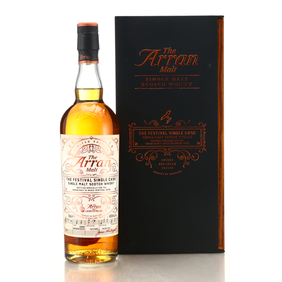 Arran 1995 Single Sherry Cask #231 / Malt and Music Festival 2019