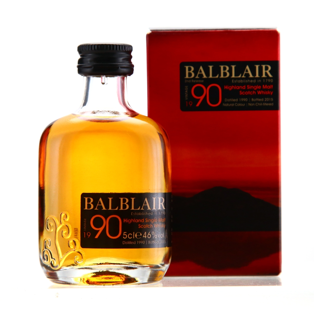 Balblair 1990 2nd Release Miniature 5cl