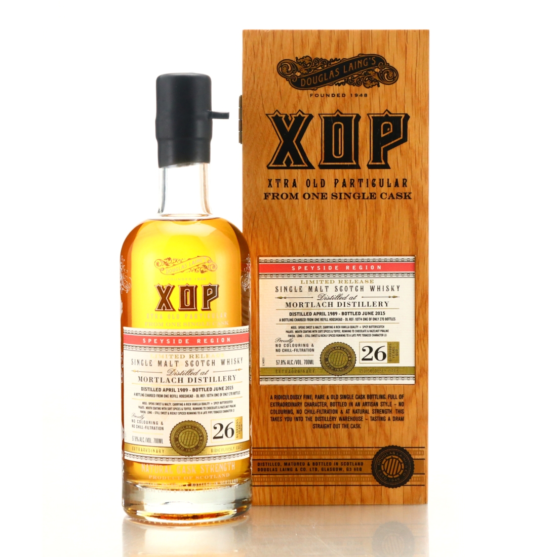 Mortlach 1989 Douglas Laing 26 Year Old XOP