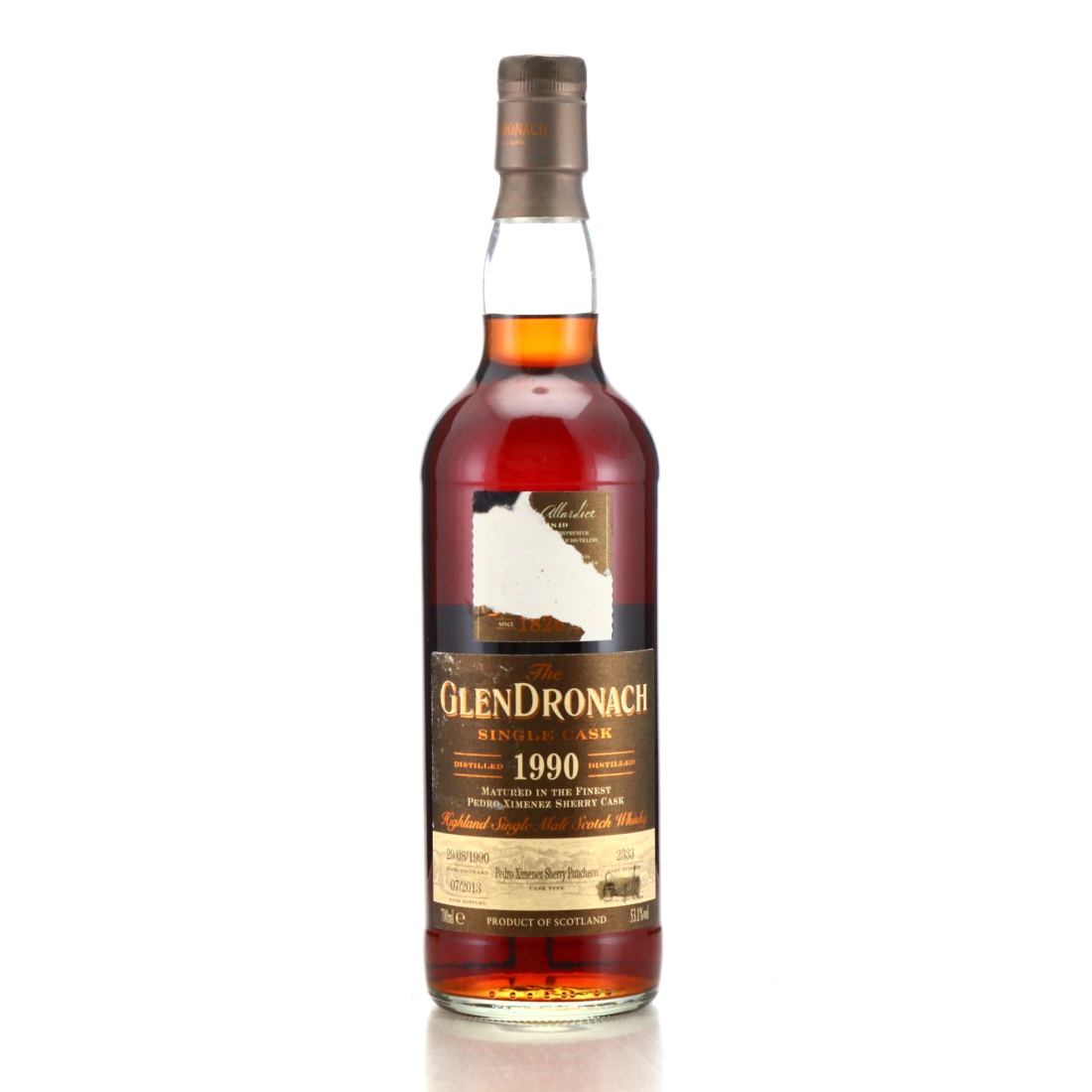 Glendronach 1990 Single PX Cask #2333