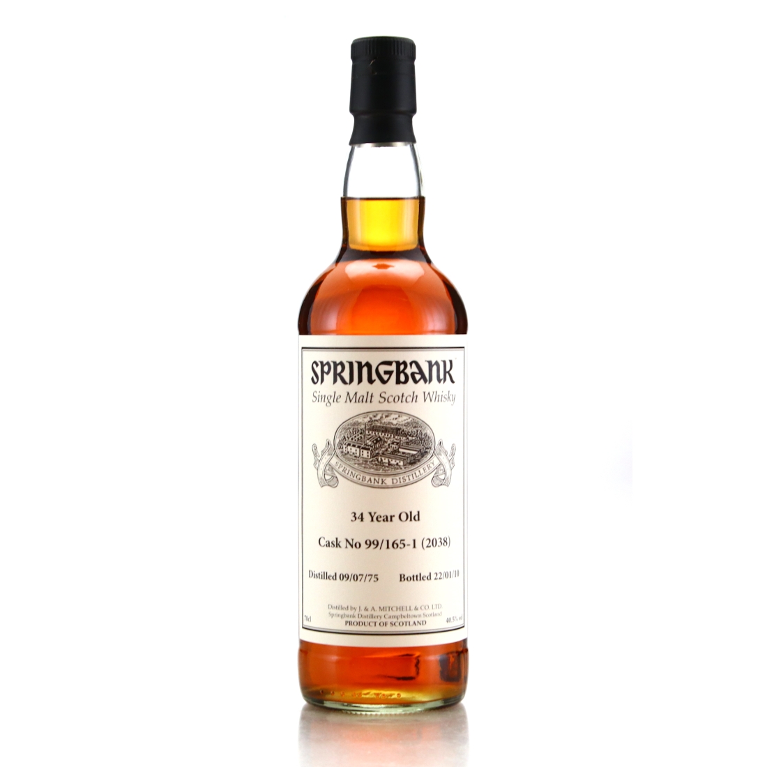 Springbank 1975 Private Cask 34 Year Old