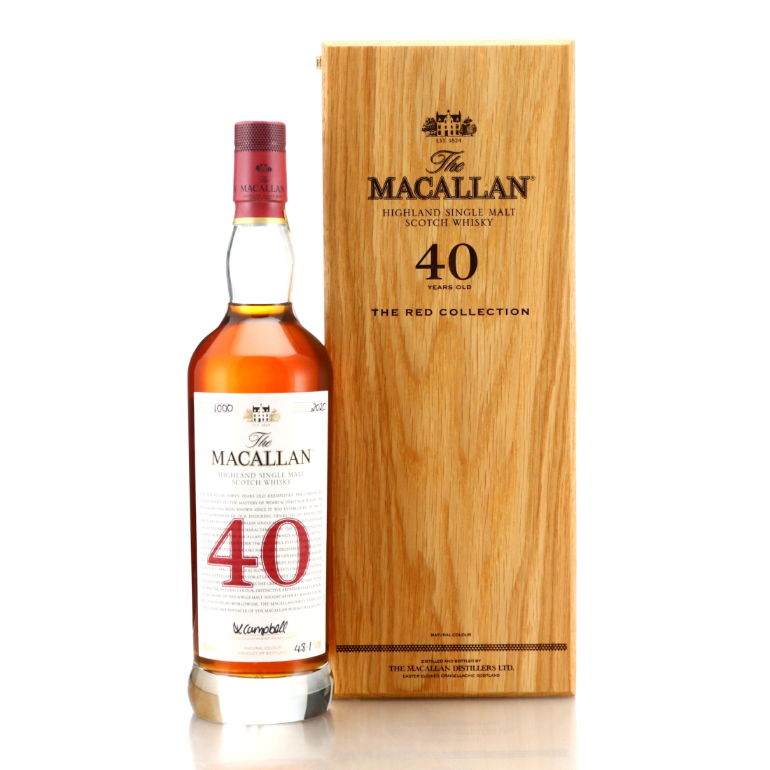 Image for Macallan 40 Year Old The Red Collection