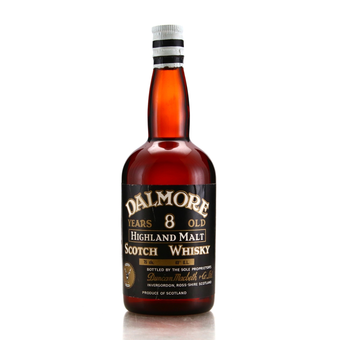 Dalmore 8 Year Old Duncan Macbeth 1960s