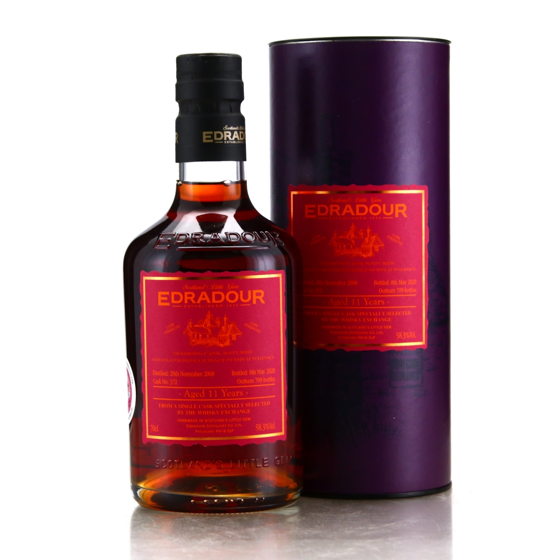 Edradour 2008 Single Oloroso Cask 11 Year Old #372 / TWE