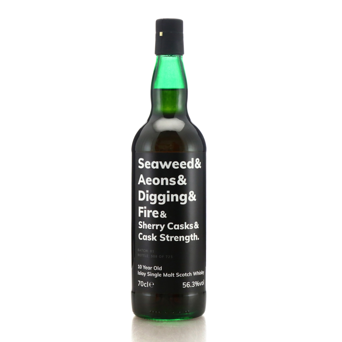Seaweed and Aeons and Digging and Fire and Sherry Casks and Cask Strength 10 Year Old / Batch #1