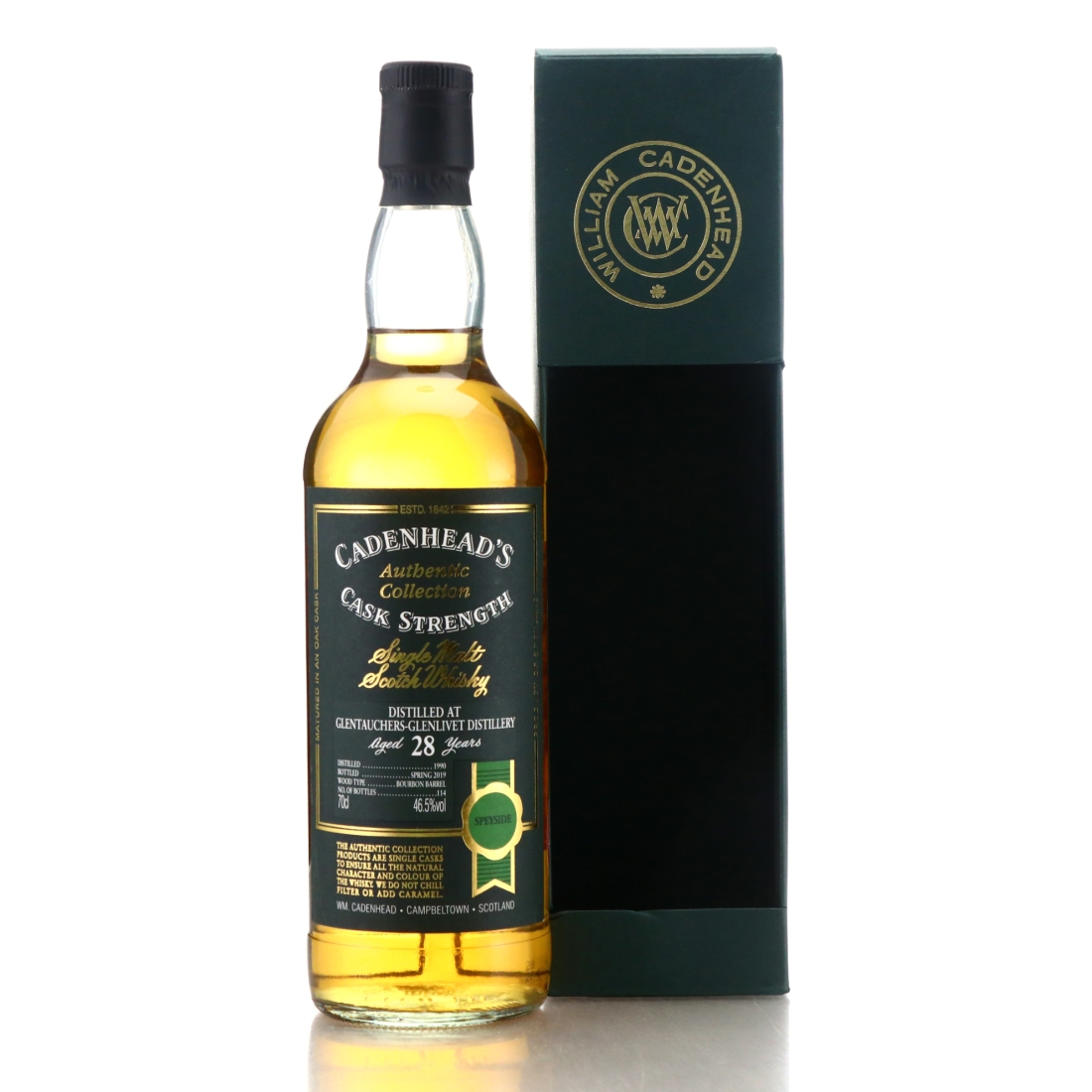 Glentauchers 1990 Cadenhead's 28 Year Old