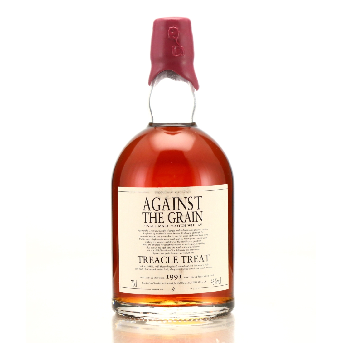 Treacle Treat 1991 Against The Grain 16 Year Old
