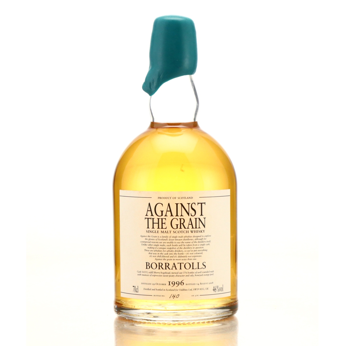 Caol Ila 'Borratolls' 1996 Against The Grain 11 Year Old